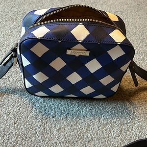 Kate Spade, blue and white Crossbody bag